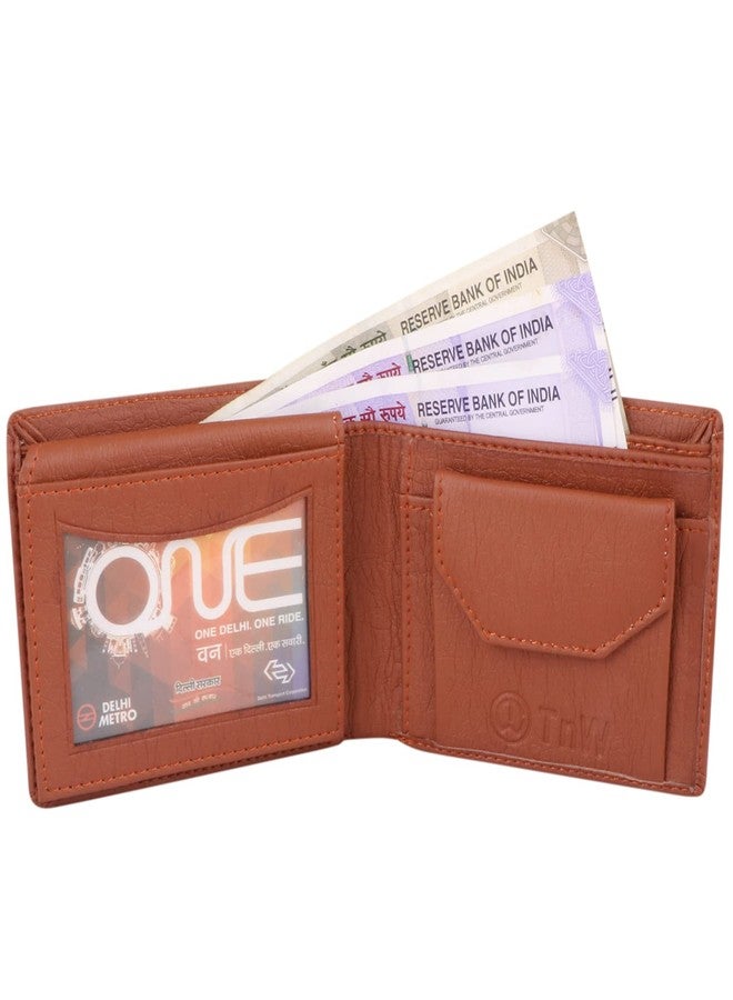 TNW Wallet for Men and Boys Stylish Trendy (Tan) (Container4) - Image 2